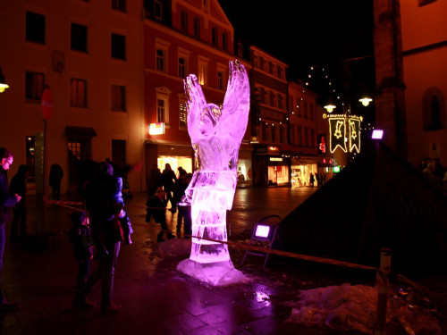 Hofer Weihnachtswelt Eis-Schnitzer – Foto 3