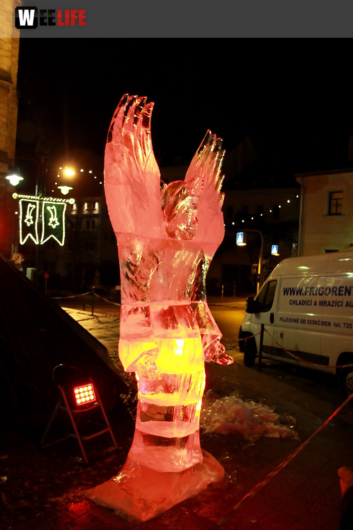 Hofer Weihnachtswelt Eis-Schnitzer