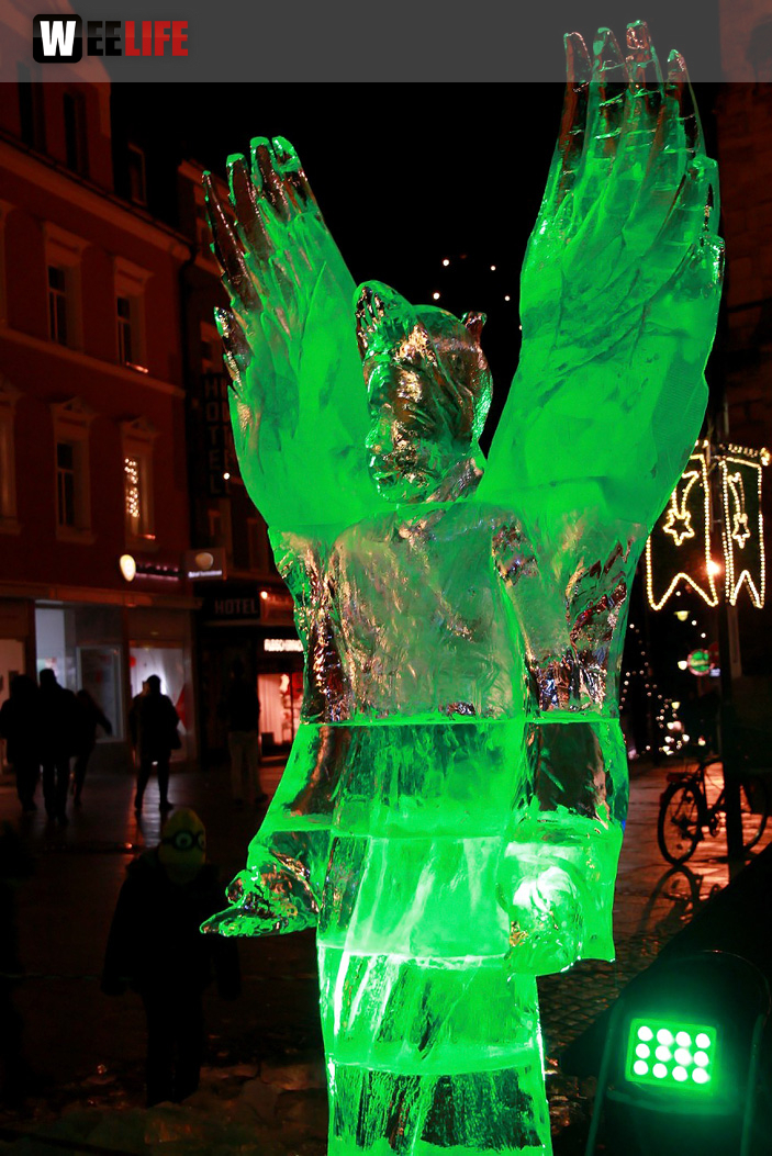 Hofer Weihnachtswelt Eis-Schnitzer