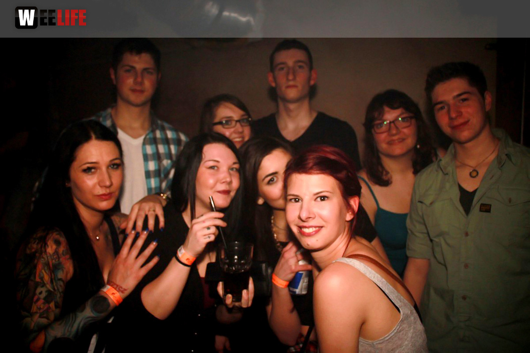Black Base mit DJs Baxter, Sickboy