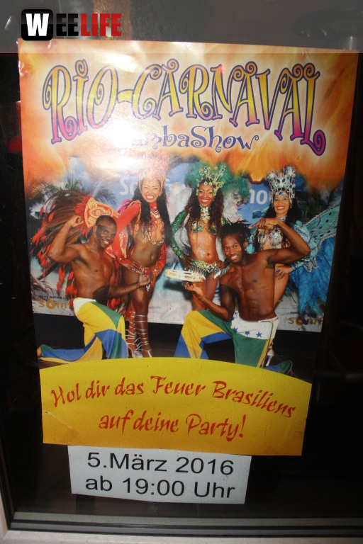 Rio Carneval mit Samba Show