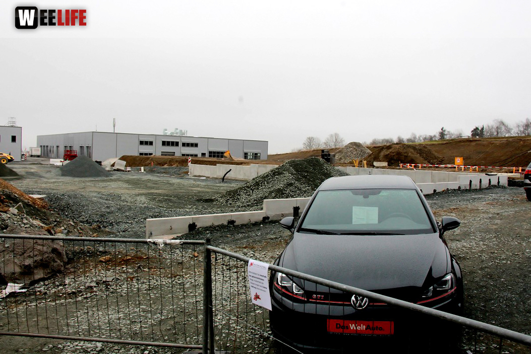 Baustellenverkauf mit Baustellenführung