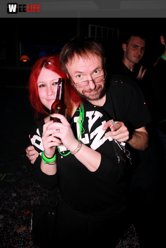 UV Schwarzlicht Party
