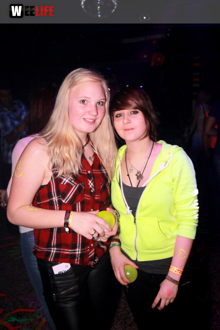 UV Schwarzlicht Party