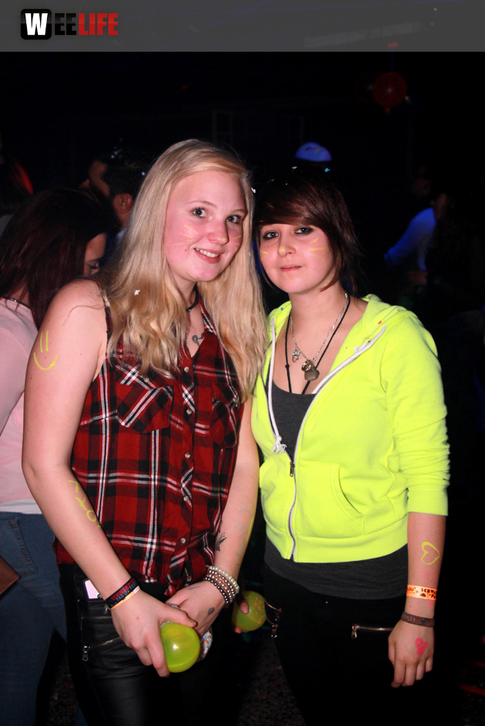 UV Schwarzlicht Party