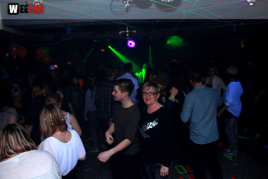UV Schwarzlicht Party
