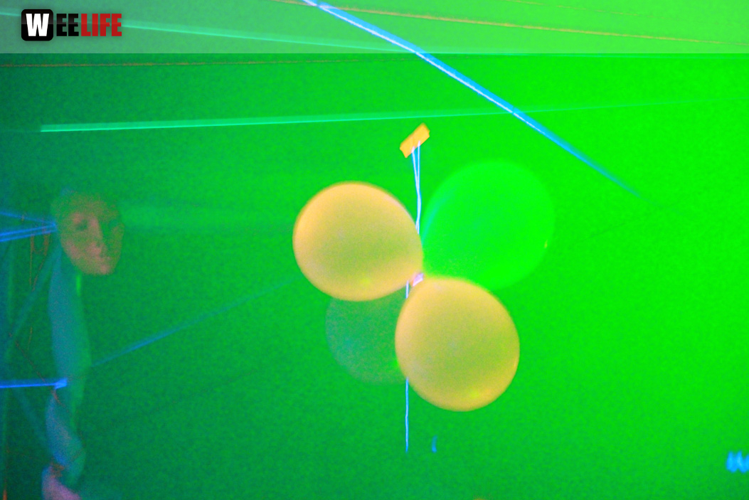 UV Schwarzlicht Party