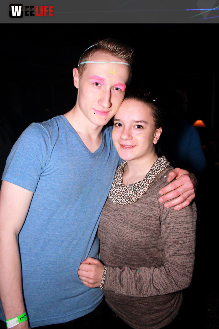 UV Schwarzlicht Party