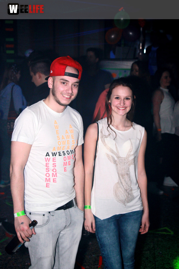 UV Schwarzlicht Party
