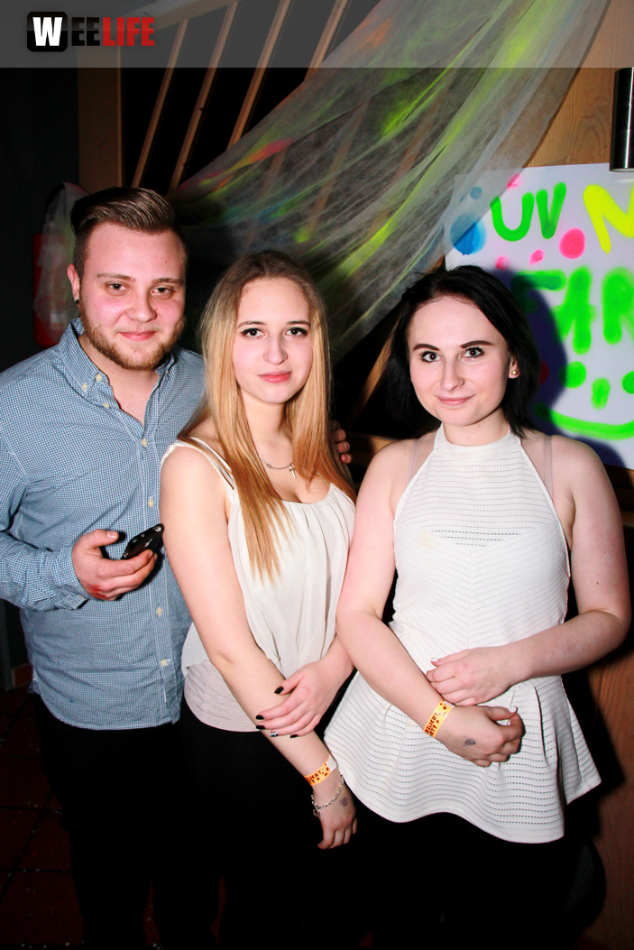 UV Schwarzlicht Party