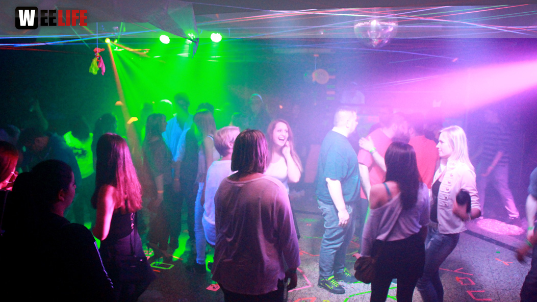 UV Schwarzlicht Party