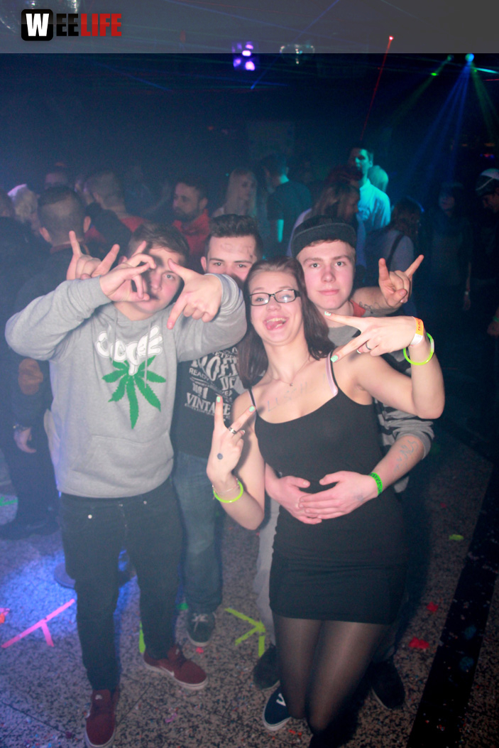 UV Schwarzlicht Party