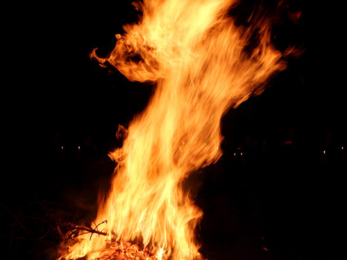 Osternachtsgottesdienst mit OSterfeuer im Park – Foto 20