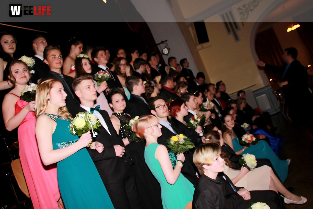 Abschlussball April Hofecker Münster Mittelschule Oberkotzau