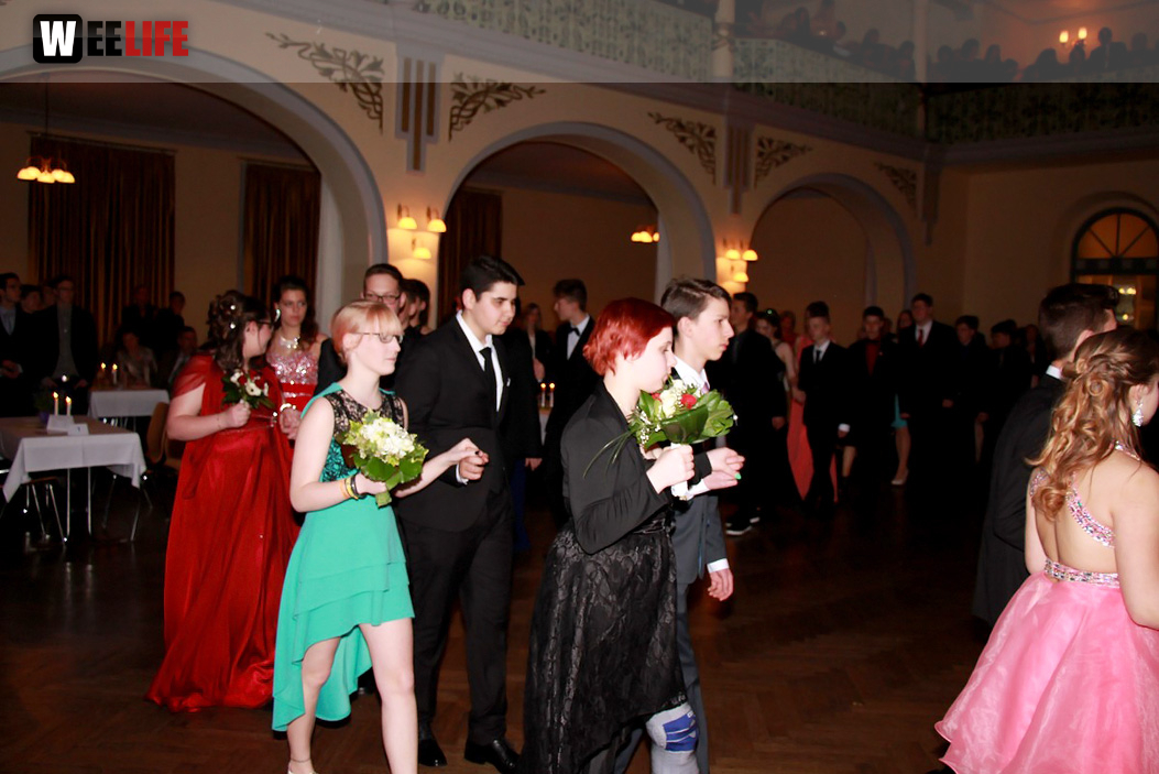 Abschlussball April Hofecker Münster Mittelschule Oberkotzau