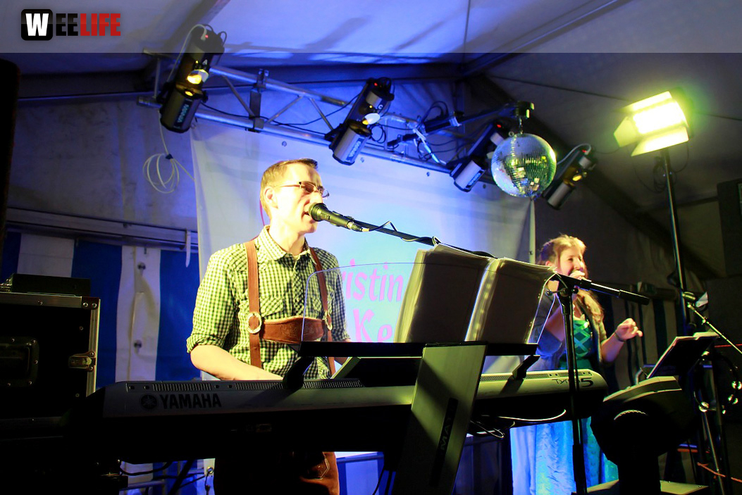 Maibaumfest Wölbattendorfmit mit Kristina & Christian Kemnitzer