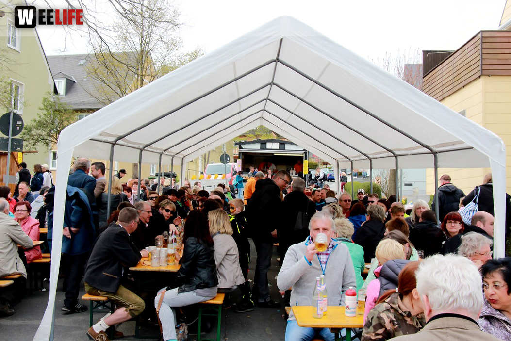 Maibaumfest Krötenbruck 2016