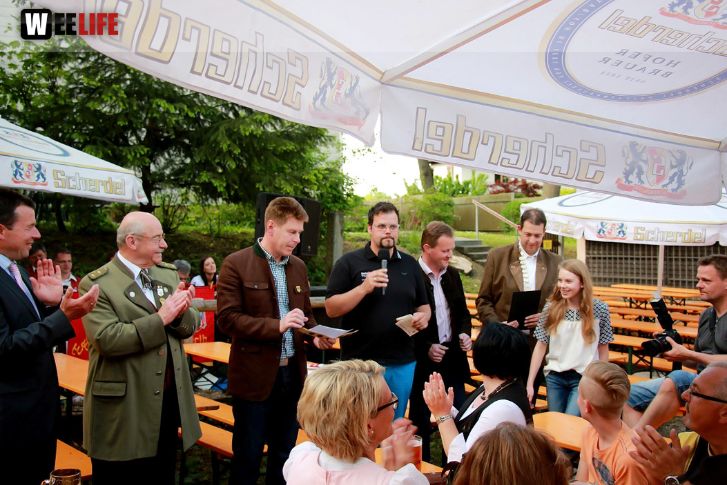 Siegerehrung Bürger- Schlappenschießen 584. Schlappentag Festprogramm^