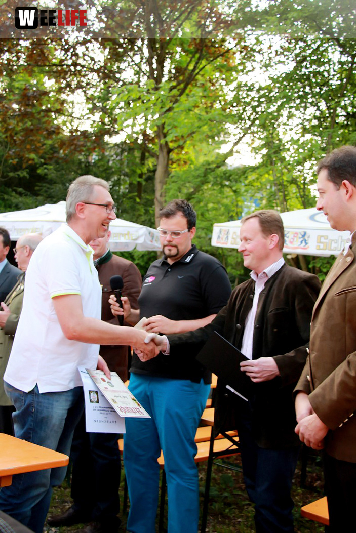 Siegerehrung Bürger- Schlappenschießen 584. Schlappentag Festprogramm^