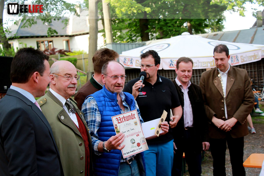 Siegerehrung Bürger- Schlappenschießen 584. Schlappentag Festprogramm^