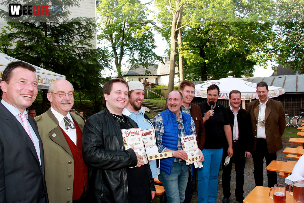 Siegerehrung Bürger- Schlappenschießen 584. Schlappentag Festprogramm^