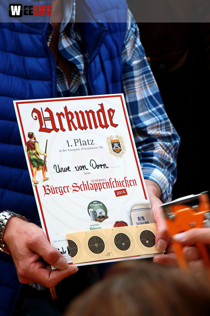 Siegerehrung Bürger- Schlappenschießen 584. Schlappentag Festprogramm^