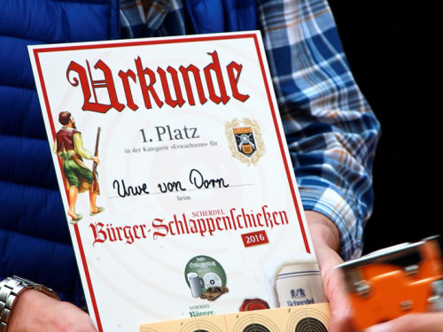 Siegerehrung Bürger- Schlappenschießen 584. Schlappentag Festprogramm^ – Foto 40