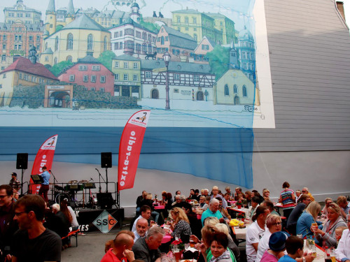 Enthüllung der Hofer Collage 1. Hofer Bürger- und Stadtfest – Foto 4