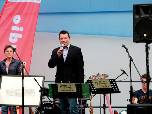 Enthüllung der Hofer Collage 1. Hofer Bürger- und Stadtfest – Foto 5