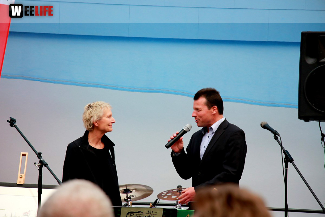 Enthüllung der Hofer Collage 1. Hofer Bürger- und Stadtfest