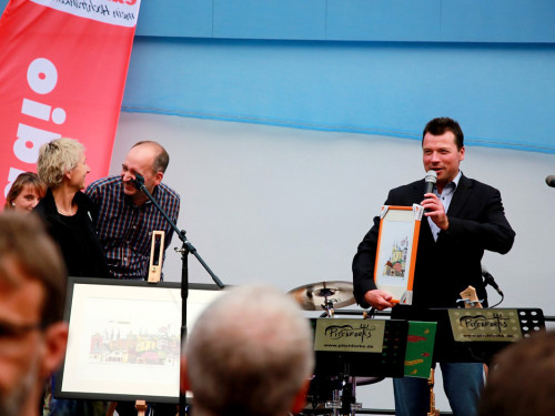 Enthüllung der Hofer Collage 1. Hofer Bürger- und Stadtfest – Foto 10