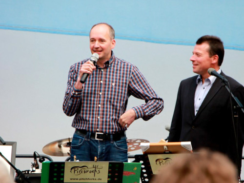 Enthüllung der Hofer Collage 1. Hofer Bürger- und Stadtfest – Foto 14