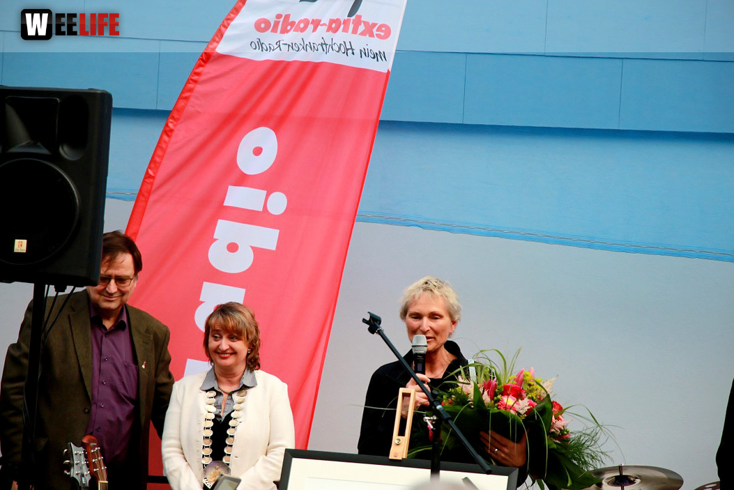 Enthüllung der Hofer Collage 1. Hofer Bürger- und Stadtfest