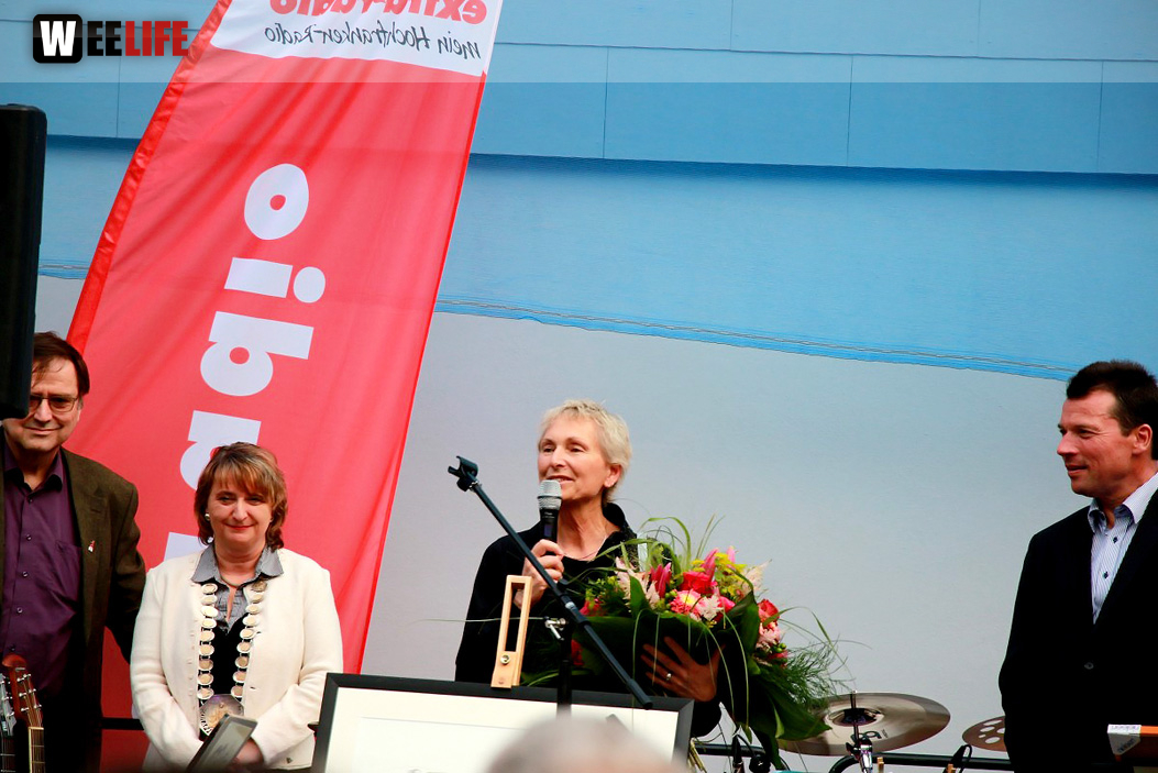 Enthüllung der Hofer Collage 1. Hofer Bürger- und Stadtfest