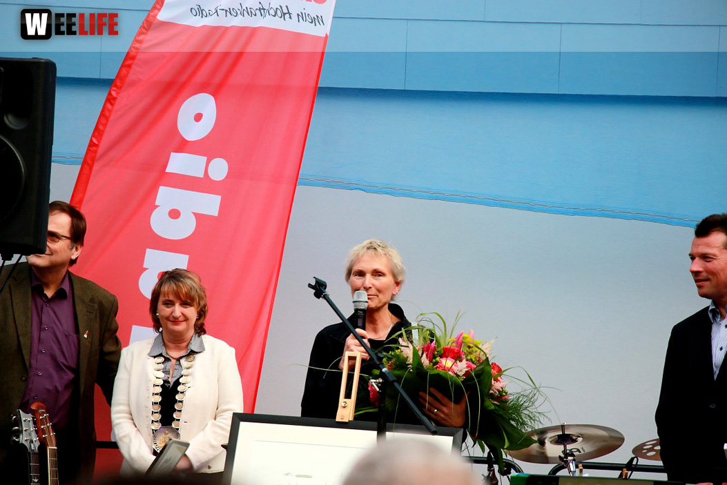 Enthüllung der Hofer Collage 1. Hofer Bürger- und Stadtfest