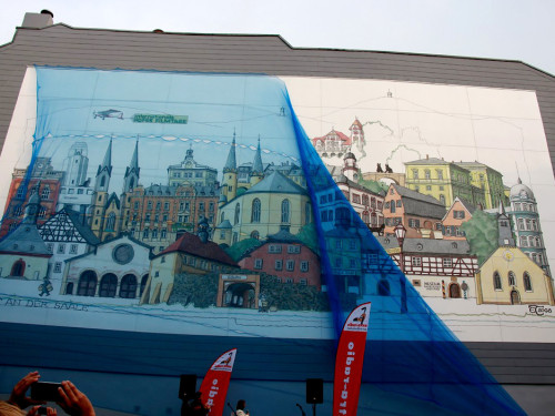 Enthüllung der Hofer Collage 1. Hofer Bürger- und Stadtfest – Foto 23