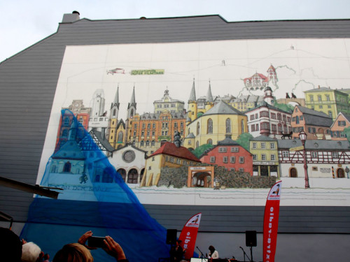 Enthüllung der Hofer Collage 1. Hofer Bürger- und Stadtfest – Foto 25
