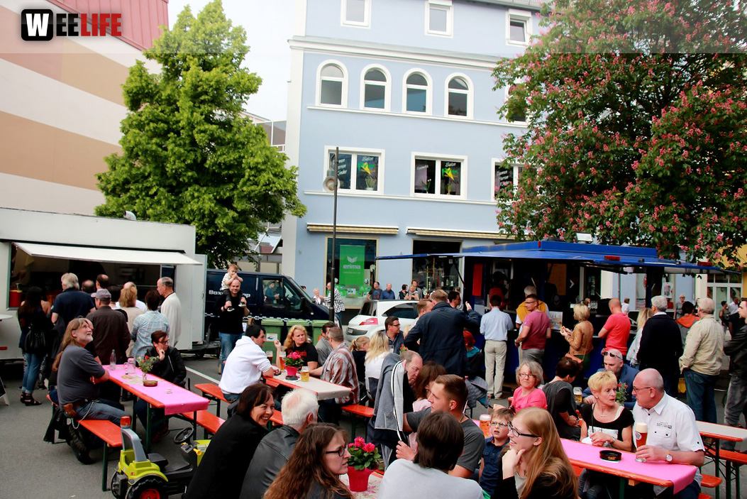 1. Hofer Bürger- und Stadtfest  Kaufhof Parklplatz