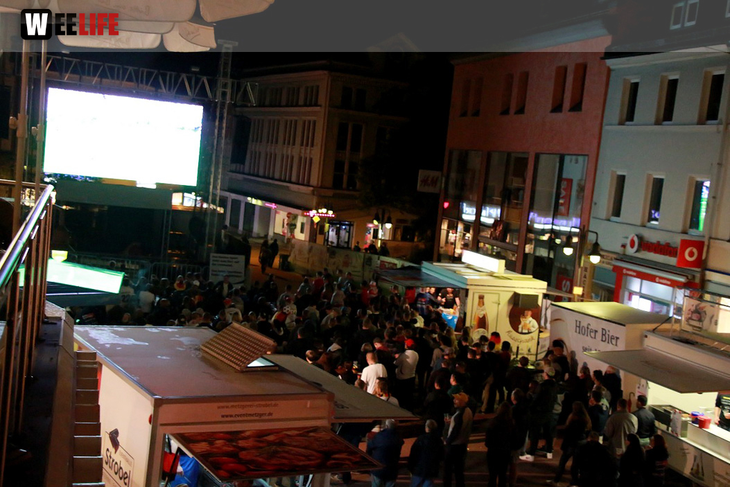 Euroherz Fanmeile 2016 Public Viewings Fussball EM