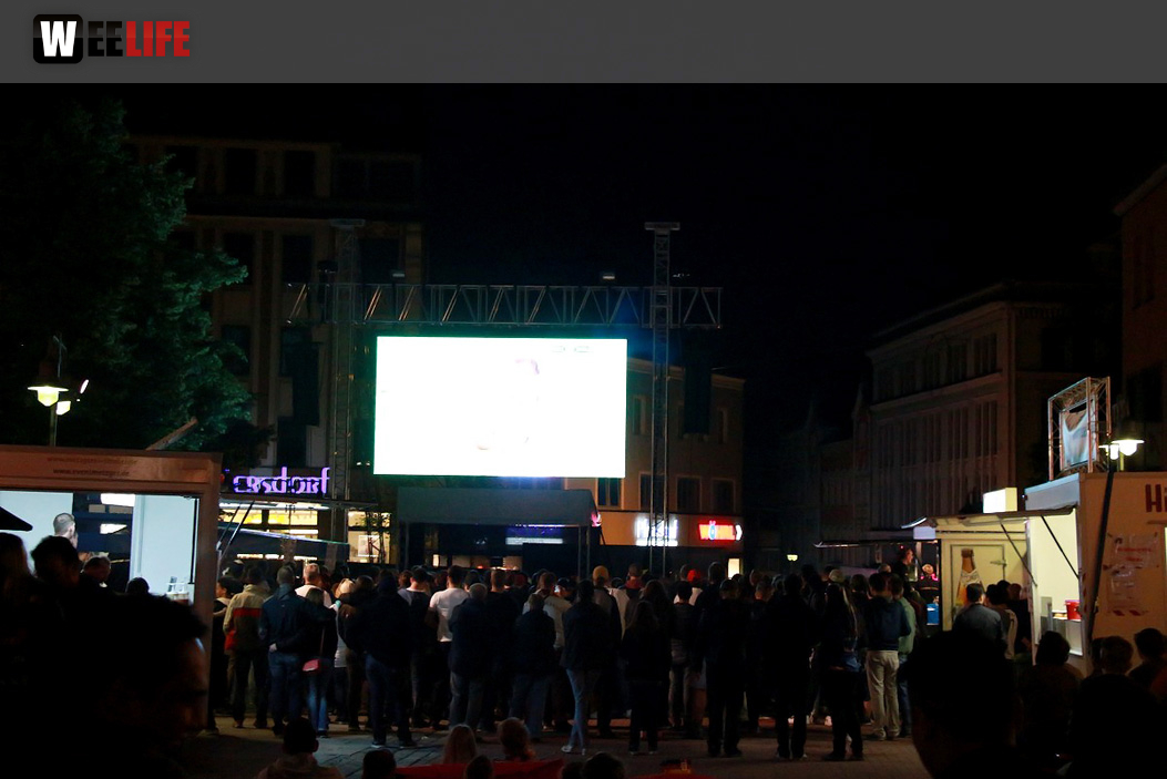 Euroherz Fanmeile 2016 Public Viewings Fussball EM