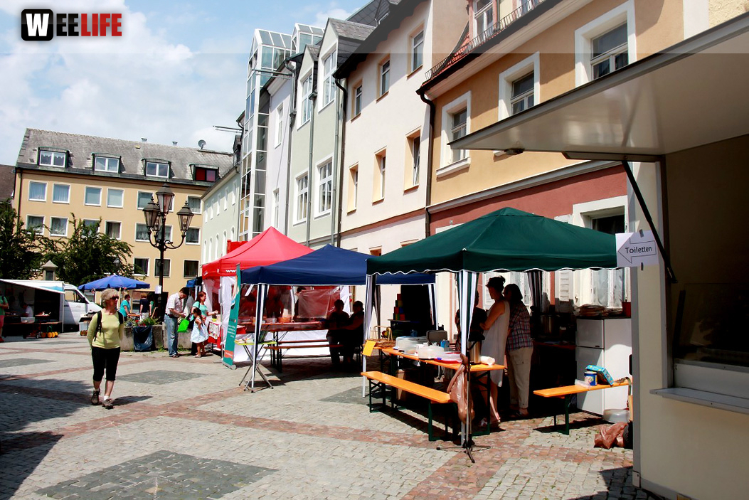 Straßenfest Hofer Falken Big-O-Band Starlets Land in Sicht La Confianza
