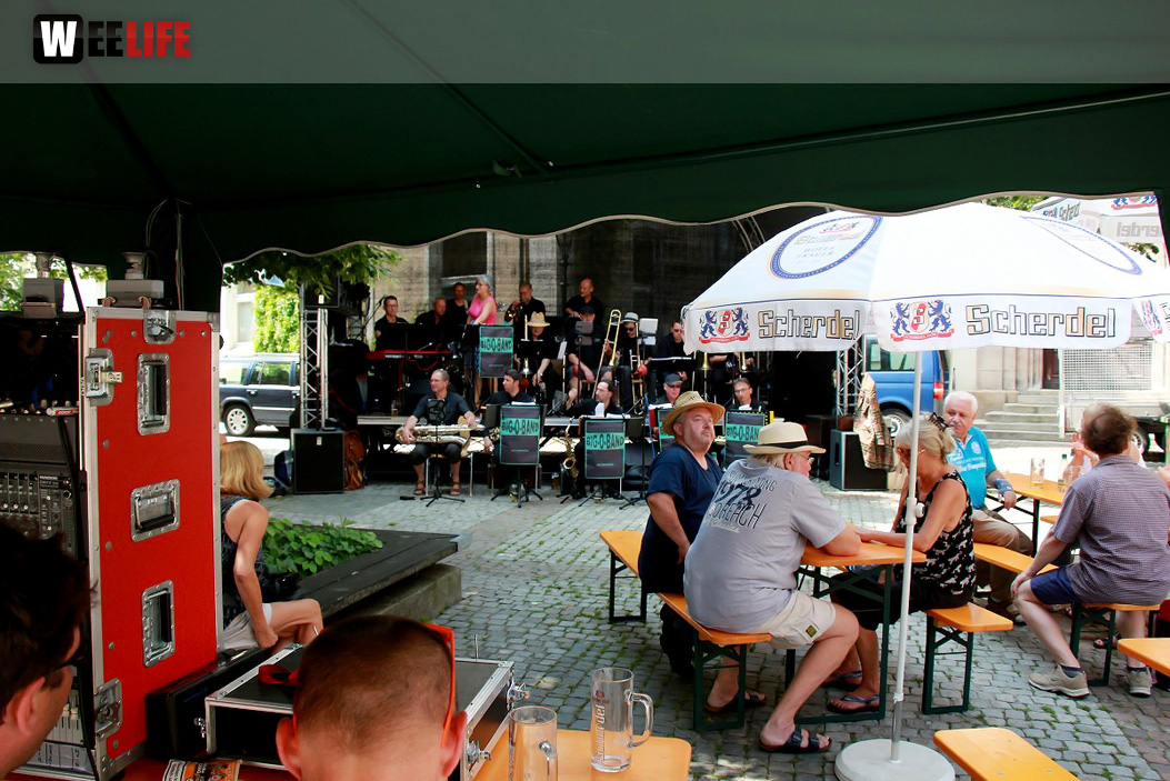Straßenfest Hofer Falken Big-O-Band Starlets Land in Sicht La Confianza