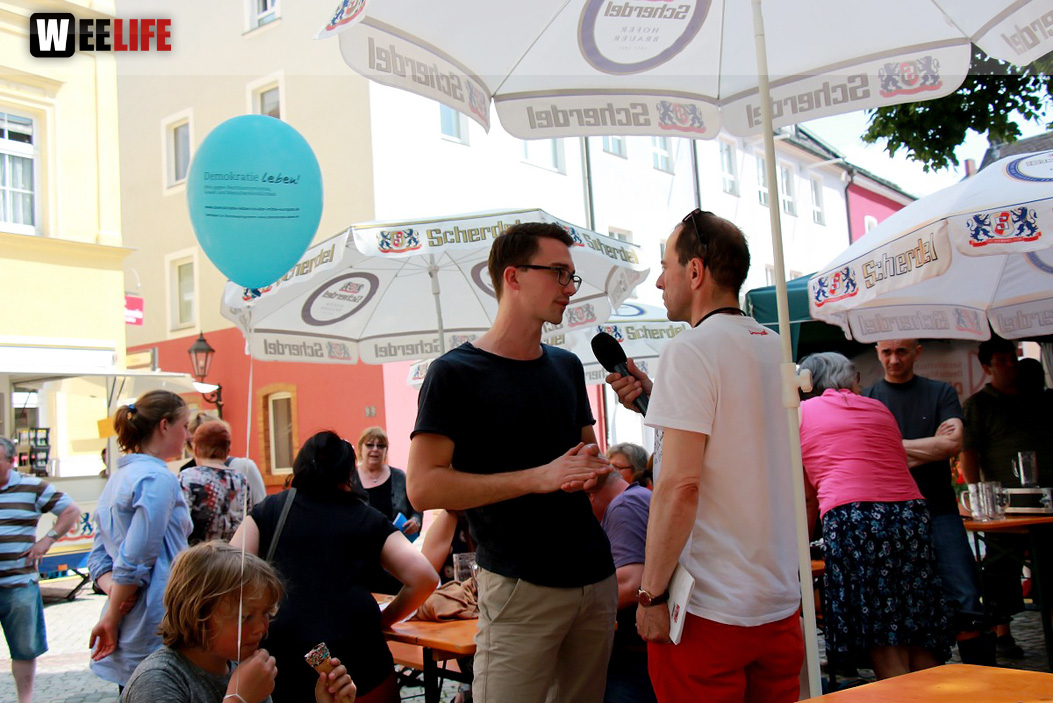 Straßenfest Hofer Falken Big-O-Band Starlets Land in Sicht La Confianza