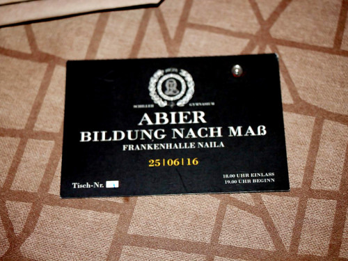 Abier Bildung nach Maß After Show Party Schiller Gym Hof – Foto 33