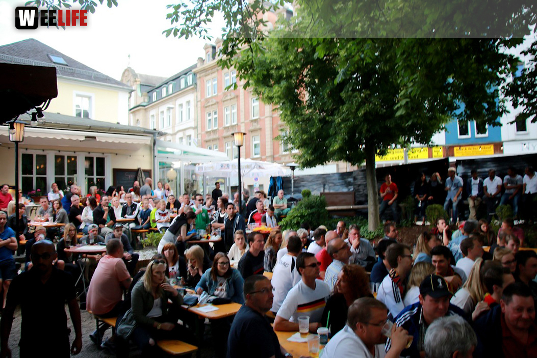 Public Viewing EM Deutschland Slowakei ParkCafe 