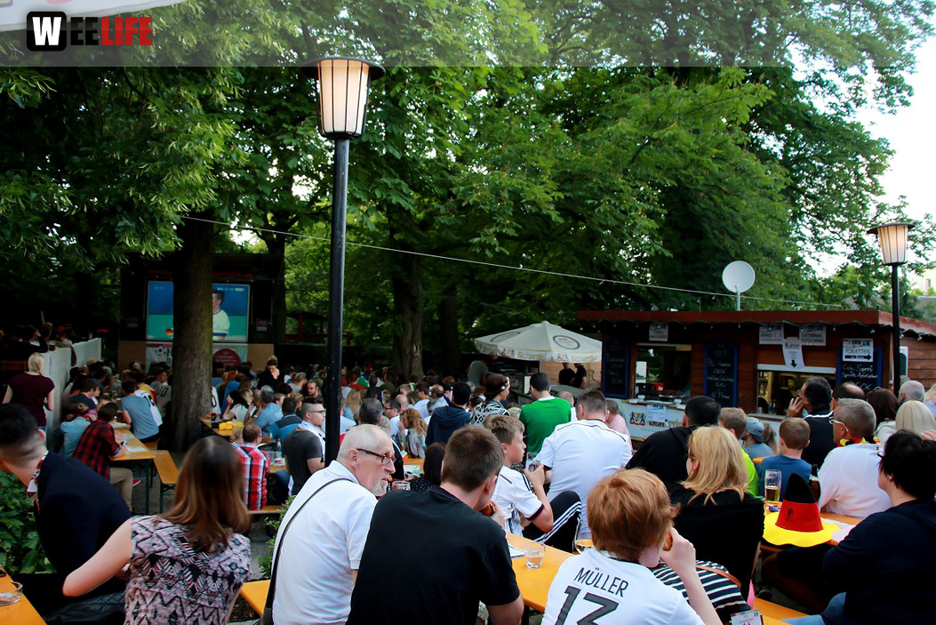 Public Viewing EM Deutschland Slowakei ParkCafe 