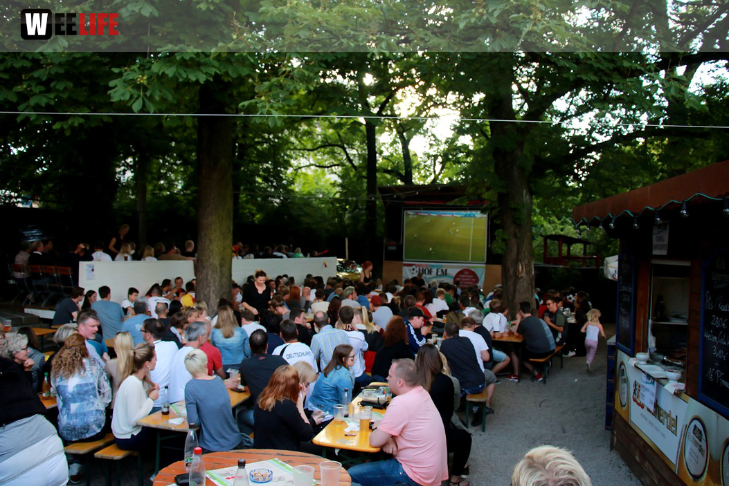 Public Viewing EM Deutschland Slowakei ParkCafe 