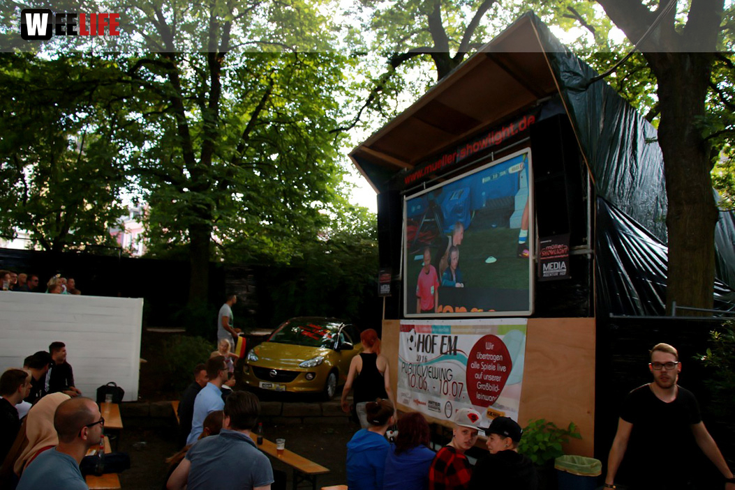 Public Viewing EM Deutschland Slowakei ParkCafe 