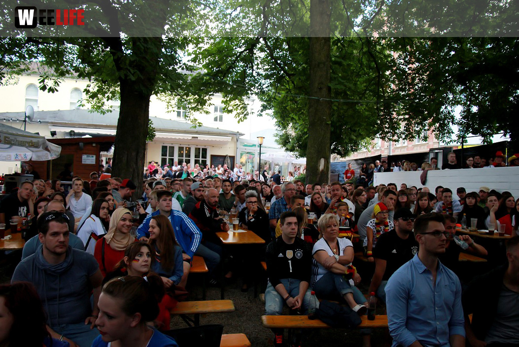 Public Viewing EM Deutschland Slowakei ParkCafe 