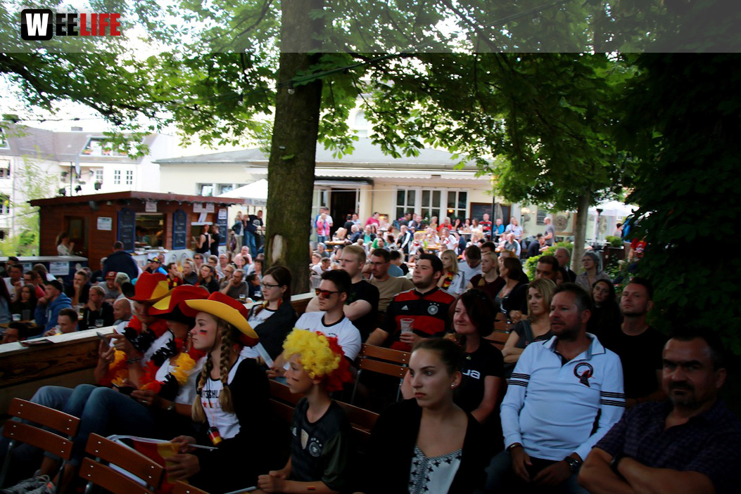 Public Viewing EM Deutschland Slowakei ParkCafe 